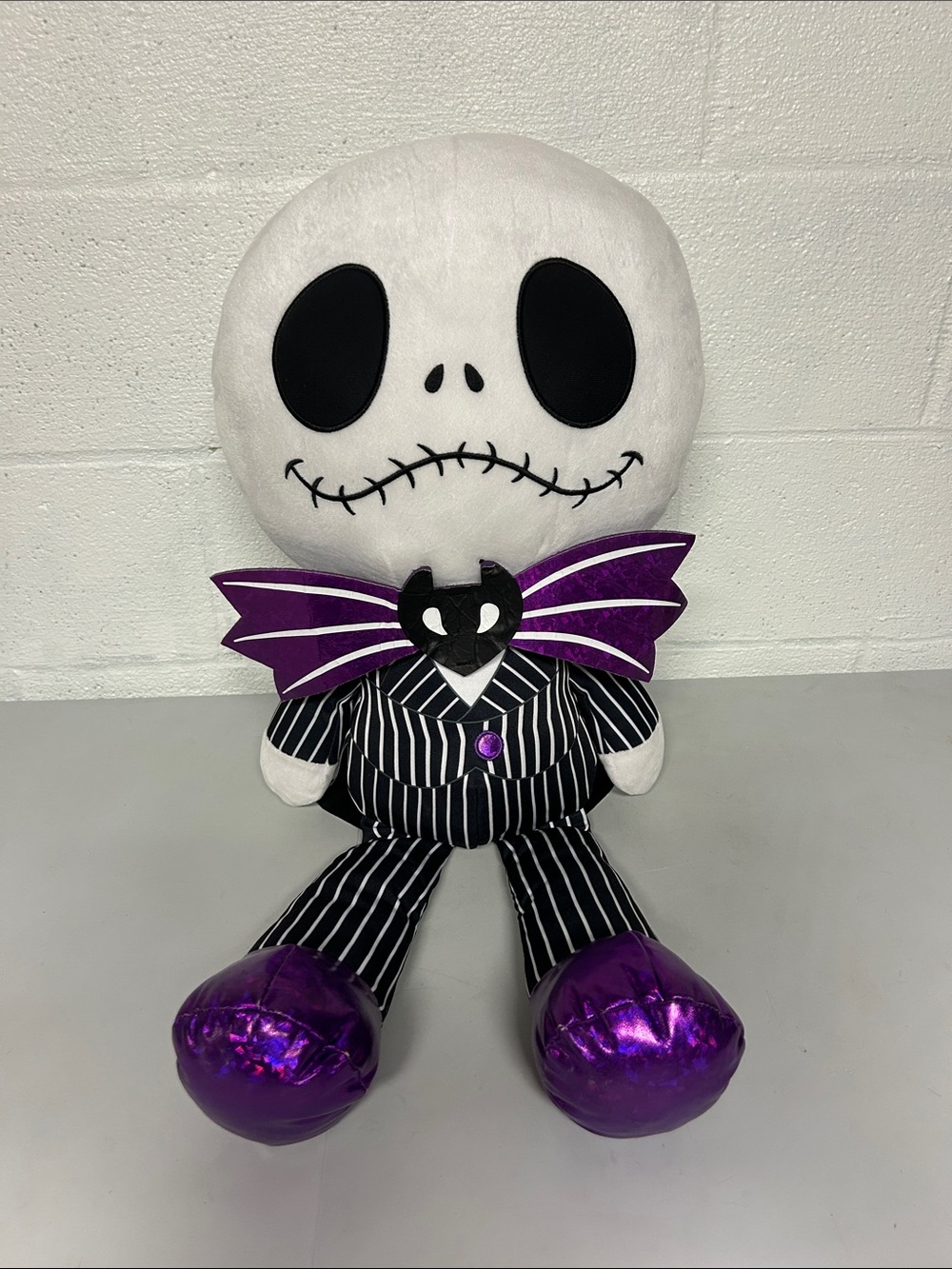 Nightmare before Christmas Jack Skellington large plush doll 29”